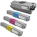 Speedy Inks - Compatible Okidata C17 Set of 3 color cartridges 1x 44469701 Yellow 1x 44469702 Magenta 1x 44469703 Cyan for use in Oki C330dn Oki C331dn Oki C530dn Oki C531dn Oki MC361 Oki MC362W Oki MC561 Oki MC562w Oki MC890 Oki MC950 Oki MC950 MFP 5pk - 2 Black & 1 CMY RS.19799.00