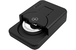 PANLOUTING Chargeur USB 4,2V avec LED, Chargeur de Piles Bouton Lithium pour LIR1025, LIR1220, LIR1254, LIR1620, LIR1632, LIR2016, LIR2025, LIR2032, LIR2430, LIR2450