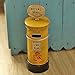 Produktbild XJoel Retro- Kupferpfosten-Pfosten-Kasten-Postkasten-Ausgangsdekor-Piggy Bank-Geldkasten-Gelb