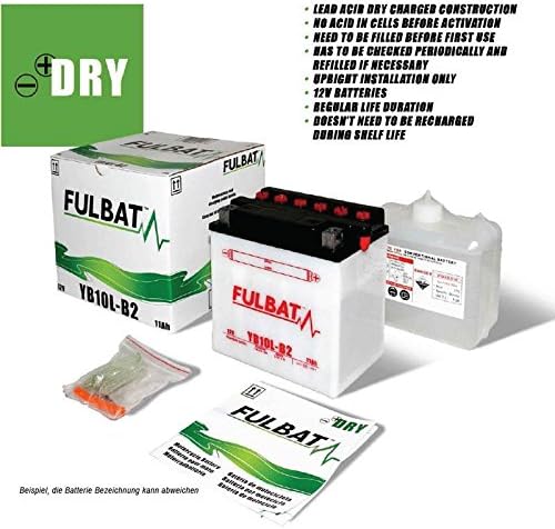 Fulbatt 550591A396 Battery YB 5L-B for Traxx STAR 50 Bj: - (Volt/Ampere) 12/5