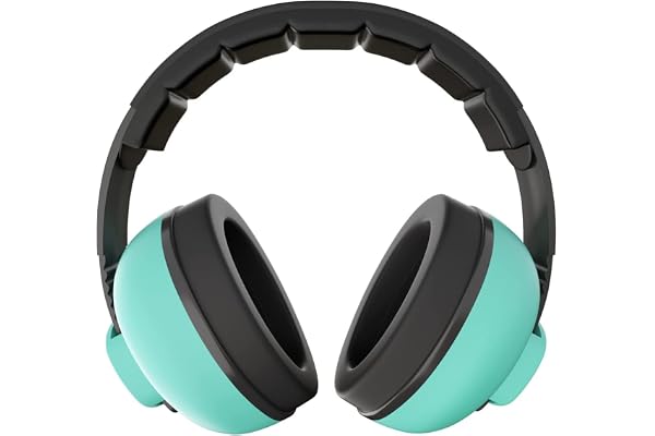 iNszkoos Casque Anti Bruit Pour Bébé Protection Auditive Cache-Oreilles Réduction de Bruit pour 0 à 4 Enfants, Réglable Oreille Défenseur pour Dormir Concerts D'avion Cinéma De Feux D'artifice