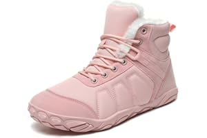 MIFAWA Barfußschuhe Winterstiefel Herren Damen Schneestiefel Herren Damen Winterstiefel Herren Damen Warm Gefüttert Barfußstiefel für Herren Damen Wasserdicht Outdoor Anti-Rutsch Bequem Leicht 37-46EU