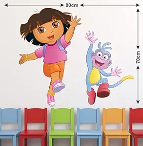 WALLSTICKY Dora and BUJJI Sticker