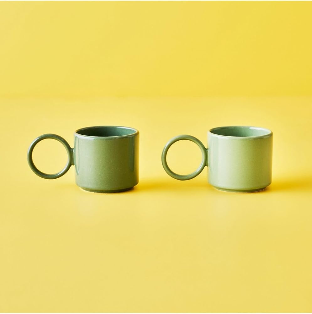 Bella Maison Arcana Espresso 2'li Set Yeşil (180 cc)
