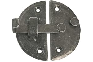 Cabinet Latch HF50 frelan 72mm in Antique Pewter Hand Forged from EUROART