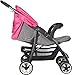 lulabi Lolli Structured Pushchair with Tray, Grey/Pink