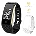 Produktbild udenx Fitness Tracker S2 Smart Armband, IP67 Wasserdicht Wireless Bluetooth Call erinnern Auto Sleep Monitor Sport Activity Tracker Pedometer für Android iOS Handys