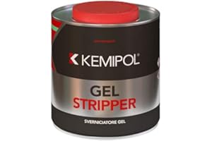 SVERNICIATORE GEL STRIPPER 0,750LT KEMIPOL RIMUOVE VERNICI SMALTO UNIVERSALE ECO