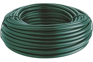 Claber Tuyau capillaire 4x6 20 m Green, arrosage goutte à goutte PE vert flexible