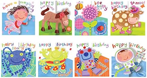 Mixed pack of Childrens Birthday cards pack 2