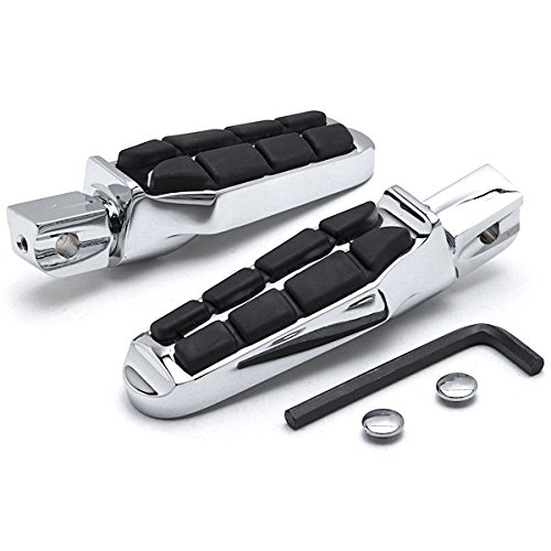 Rider Rear Passenger Footrests Foot Pegs Motor Foot Rests 2PCS Fit For Kawasaki Vulcan 1600 Classic 2003 2004 2005 2006 2007 2008