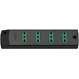 VIMAR FP00404 Presa mobile multipla 2P+T 16 A 250 V, con 4 uscite Bpresa SICURY standard italiano tipo P17/11, fornita senza 