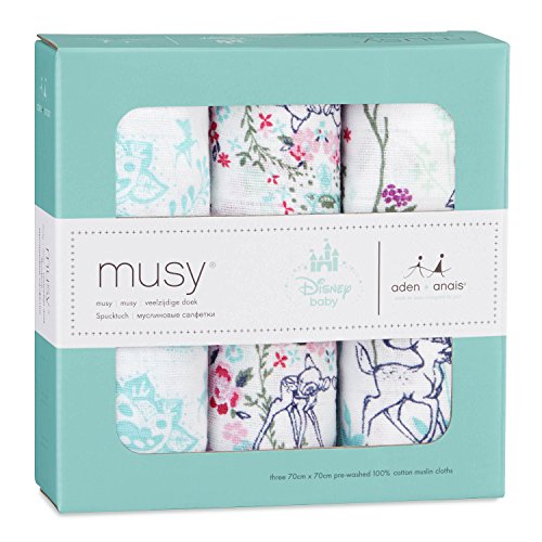 aden + anais DISN202G Classic musy bambi, 3 pack - 2