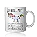 Produktbild Kaffeebecher / Tasse: Einhorn - Ich bin Realist. Ich glaube an die große Liebe, den Nutella-Baum und an Einhörner