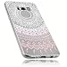 Produktbild mumbi UltraSlim Hülle für Samsung Galaxy S8 Schutzhülle im Mandala Design transparent rosa (Ultra Slim - 0.70 mm)