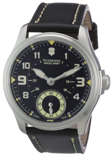 Victorinox Herren-Armbanduhr XL Classic Analog Leder 241377 Victorinox Herren-Armbanduhr XL Classic Analog Leder 241377