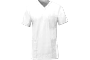 Workwear World Unisex Medical Hospital Doctors Scrub Tunic Top