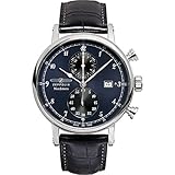 Zeppelin Herren-Armbanduhr Nordstern Chronograph Quarz Leder 75783