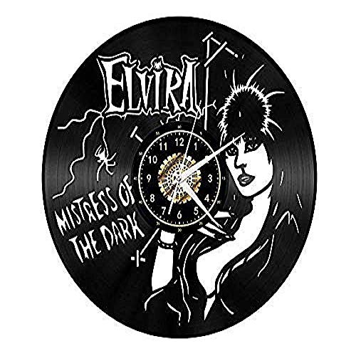 Clockfc Reloj De Pared Disco Femenino De Pared Led Decoracion De