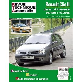 Rta 116.1 Renault Clio 2 Phase 1 et 2 Essence