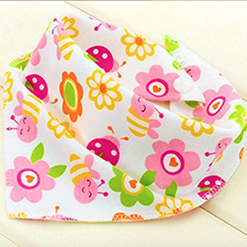 JT-Amigo 10er Set Baby Bandana Lätzchen Halstuch, Baumwolle, verschiedene Motive - 5