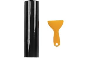 Les-Theresa Car Windscreen Sunstrip 55.1X7.8In, Car Sun Strip Black Car Windshield Sticker Universal Pvc Sun Strip Car Windscreen Sun Visor Strip, Front Window Sun Strip Gloss Sunstrip Car Windscreen