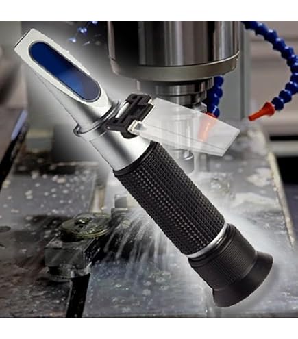 HHTEC 0-32% Brix Réfractomètre à sucre emulsions Solution ponçage et Réfractomètre avec ATC pour