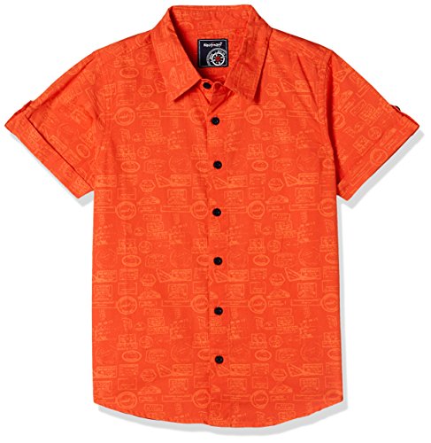 nauti nati Boys Plain Regular Fit Shirt RS.269 (70.00% Off) - Amazon