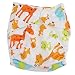 Happy Cherry Baby Boys Cars Animal Cartoon Giraffe Printed Reusable Washable Cloth Pocket Diaper Cover Nappy