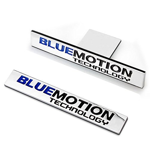 Appson BlueMotion tecnología aleación etiquetas emblema Grill & Back Badge Sticker