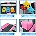 Monsieur Bébé ® Baby bed, Travel cot portable 60 cm x 120 cm + mattres + changing table + toys + hammock - Three colors - Standard NF EN716-1+A1