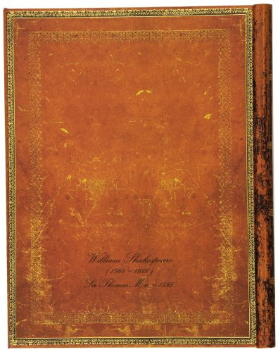 Shakepeare Lined Pouched Notebook (Smythe Sewn Embellished Manuscripts)