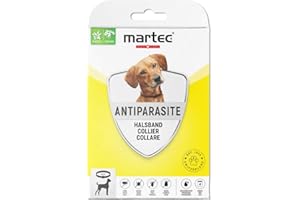 martec PET CARE Hundehalsband gegen Zecken Flöhe und Milben Schutz vor Parasiten