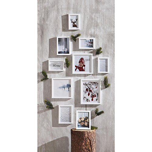 Nielsen 10er Frame Set weiss Kunststoff Wechselrahmen 8999175 - 2