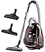Produktbild AEG VX7-1-BO-A Staubsauger mit Beutel EEK A (700 Watt, inkl. Turbo- und Hartbodendüse, 12 m Aktionsradius, Softräder, 3,5 Liter Staubbeutelvolumen, Hygiene Filter E12) Bordeaux