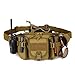 Produktbild Fieans Militaer Tactical langlebig Hip Bag Guerteltasche Huefttasche Bauchtasche Umhaengetasche-Braun