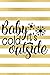 Produktbild Baby It's Cold Outside: Blank Lined Notebook Journal Diary Composition Notepad 120 Pages 6x9 Paperback Gold Stripes