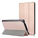 Produktbild Skytar 2017 neue Fire HD 8-Tablet Hülle,Amazon Fire HD8 2017 Cover - Ultra Slim PU Leder Schutzhülle mit Stand Tasche Hülle für Amazon Neue Fire HD 8 Tablet (8 Zoll - 7. Generation, 2017 Modell) Flip Case Cover,*Gold rose