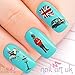 Produktbild Nailart-Wassertattoo/Sticker, Motiv britische Flagge