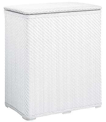 Gelco WX485502 GUEST Panier à linge Polypropylène Blanc 48 x 27 x 11 cm