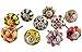 Produktbild Set of 10 Multicolor hand painted ceramic pumpkin knobs cabinet drawer handles pulls by Karmakara