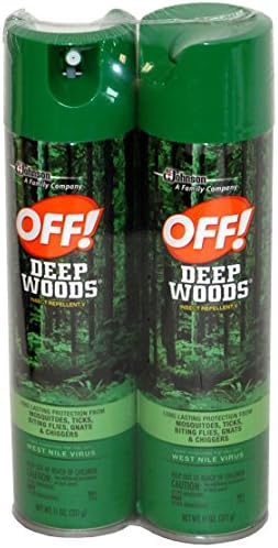 Off Deep Woods Insect Repellent V, 11 Ounce, 2 Pack