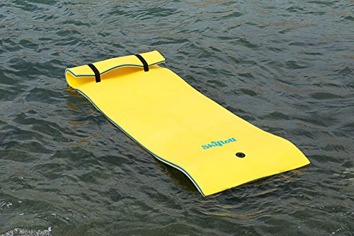 Matelas simple flotteur Ski Flott 260 cm x 90 cm x 3,5 cm Adapté pour lac mer piscine