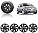 Auto Pearl-Premium Quality Car Full Black Wheel Cover Caps 14" Press Type Fitting For - Nissan Micra RS.1349.00