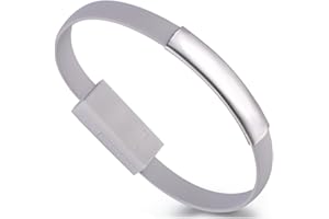 Infinite U Unique Bracelet Légère Type Magnétique USB Chargeur Portable et Câble de Données pour iphone 5/5S/6/6 Plus-6 Options de Couleur (avec Sac Cadeau)