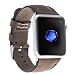 Produktbild Red Circle Apple Watch Series 1/2 / 3 & Series 4" Reloj Leder Armband Uhrenband mit Passendem Uhrenadapter Connector Ersatzband Strap (38mm + 40mm Vintage Braunt)