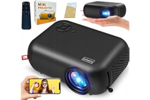 Zenwire A10 - Przenośny Projektor LED – Rzutnik Idealny do Kina Domowego - Kompatybilny z Telefonem, Laptopem, PC, Windows i Android – Doskonały Obraz i Dźwięk w Dłoni