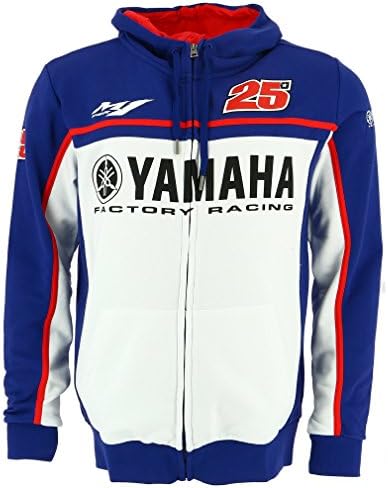 Maverick Vinales 25 Moto GP Yamaha Factory Racing Hoodie Official 2017