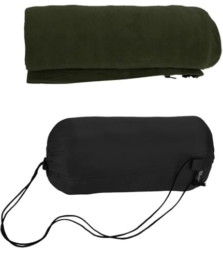 Mil-Tec Sac De Couchage Momie En Polaire Jusqu'à 17 Degrés