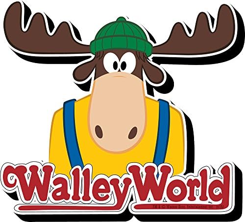 AQUARIUS 95300 Toy, Walley World Logo Magnet, 3"